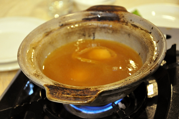 アワビのしょうゆ煮 - 竹園海鮮飯店